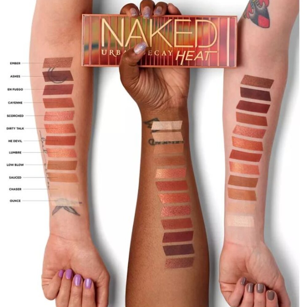 NWT Urban Decay Naked Heat Eyeshadow Palette RARE - Picture 3 of 8